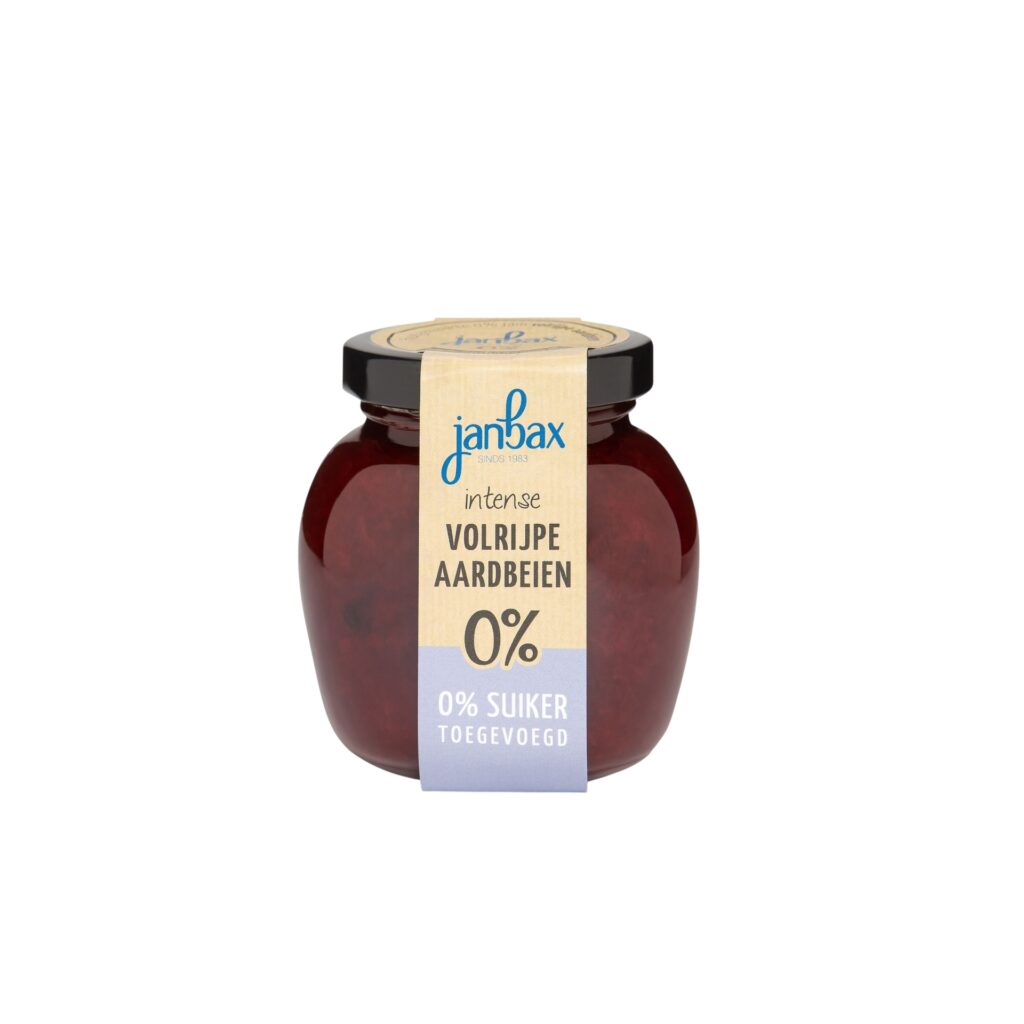 Aardbeien jam zonder suiker