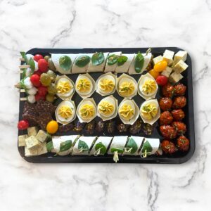 Vegetarische borrelschaal 60 hapjes
